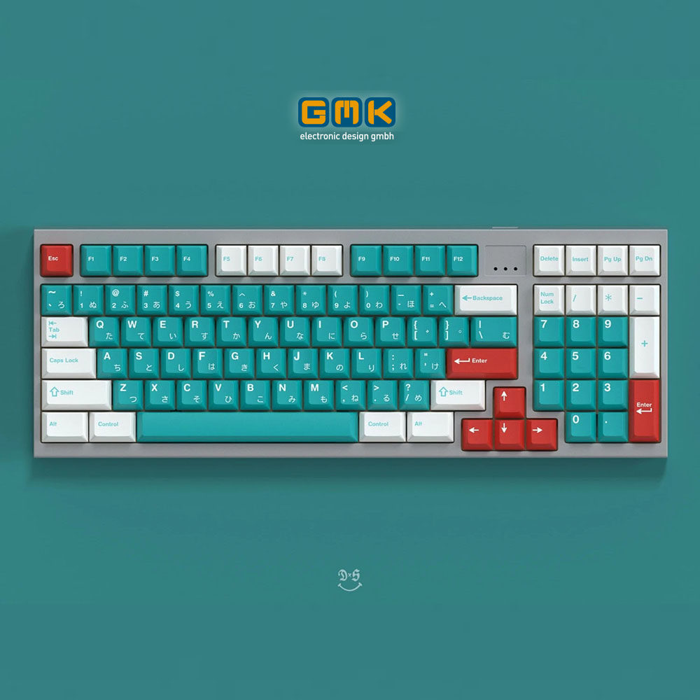 GMK DEKU - 맞춤형 기계식 키보드 원래 높이 ABS 2색 사출 성형 키캡