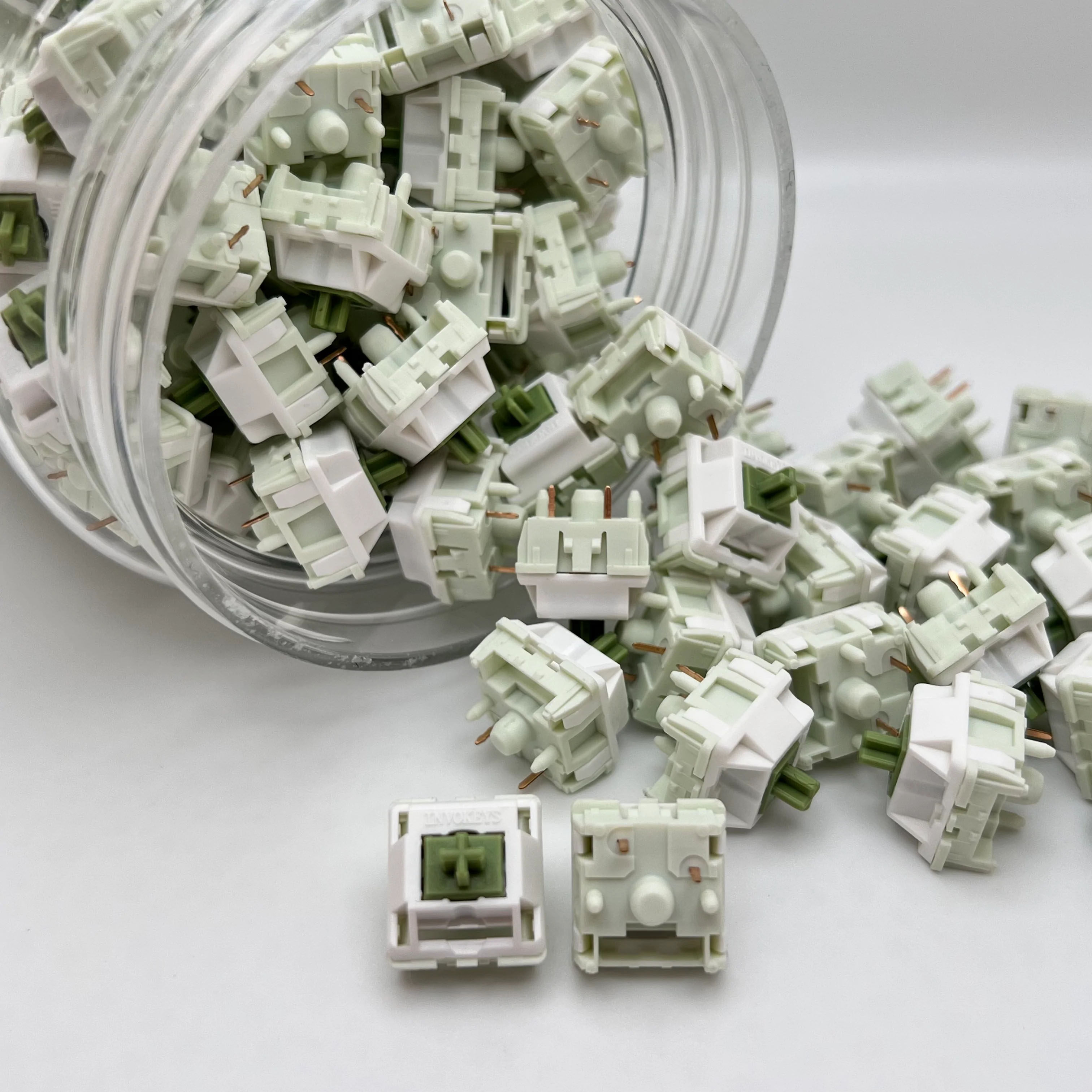 INVOKEYS MATCHA LATTE LINEAR SWITCHES LINEAR 60G MATCHA LATTE SWITCH V2