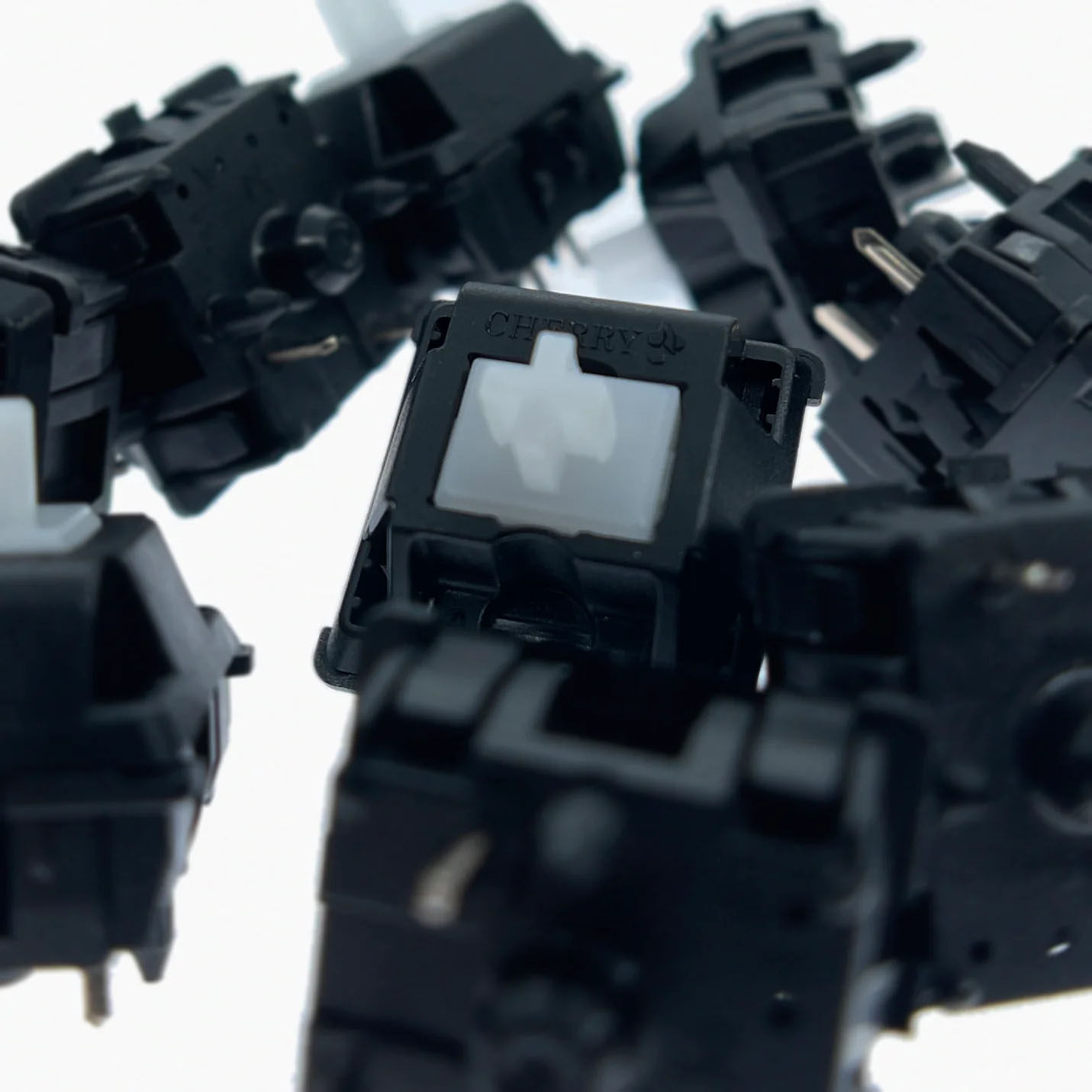 CHERRY MX CLEAR TACTILE SWITCH CHERRY WHITE TRANSPARENT PIVOT 65G PARAGRAPH SWITCH
