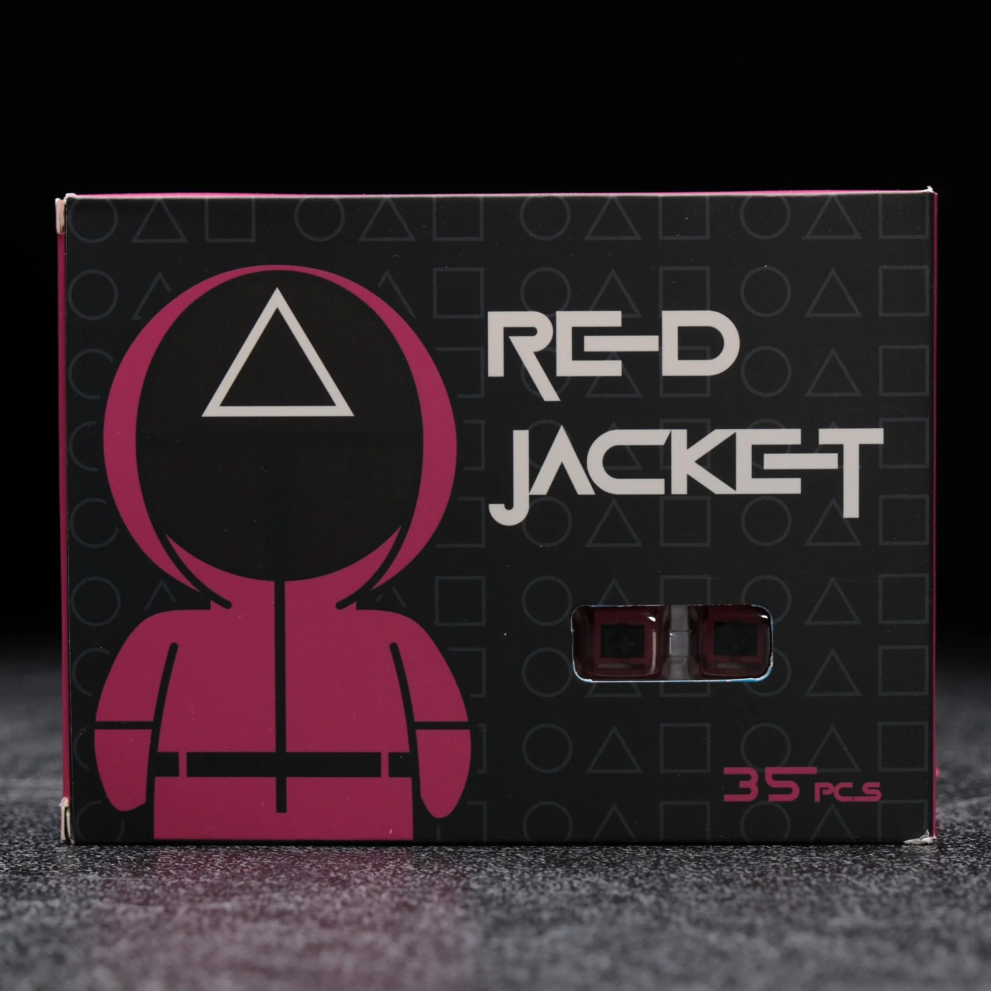 KNC - RED JACKET 2.0 SWITCHES RED JACKET SWITCH V2 CUSTOMIZED LINEAR SWITCH 60G
