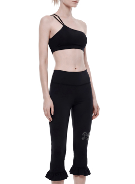 WEIQIN HERMITBLK YOGA PANTS 花瓣 精灵轮廓瑜伽七分裤