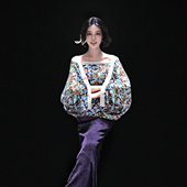 ZEN.Ai 蝶翼上衣 中式 法羽织 微透视 改良唐服悬停蝶 WEIQIN