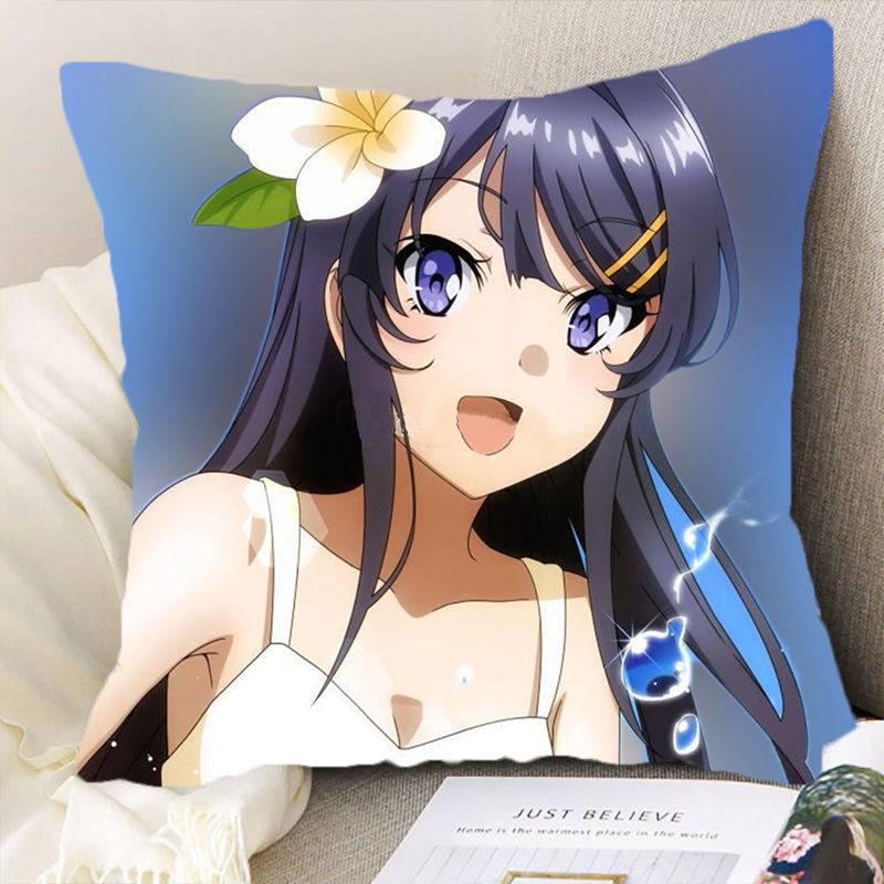 樱岛麻衣抱枕动漫靠枕二次元枕头