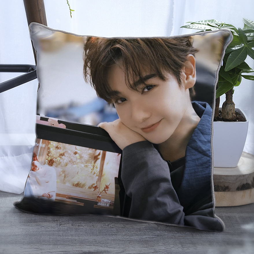高卿尘INTO1音你而来周边同款抱枕头来图定制午睡靠垫含枕芯手办