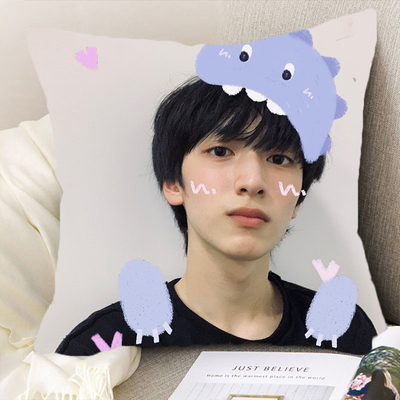 时代少年团枕头套严浩翔靠枕抱枕