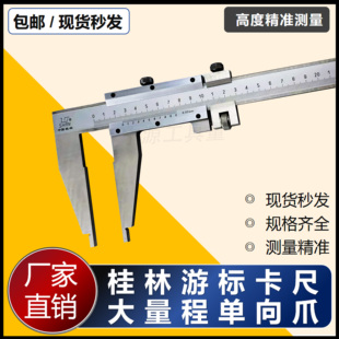 600 500 1000mm1.5米2米高精度油标 300 桂林桂量大量程游标卡尺0
