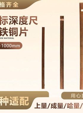 游标塞铁成量桂林铜片深度尺