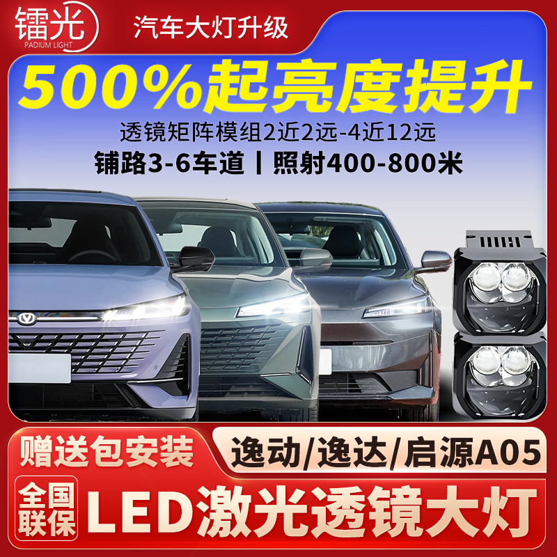 逸动逸达启源A05汽车led激光透镜