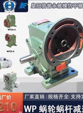 WPDA/WPDS50/60 /70/80/100/120/135250立式蜗轮蜗杆减速机变速器