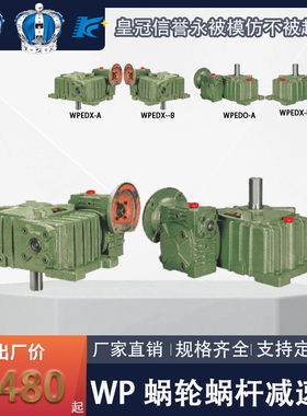 厂家直销WPEDX/WPEDO蜗轮蜗杆减速机变速减速箱双级减速器