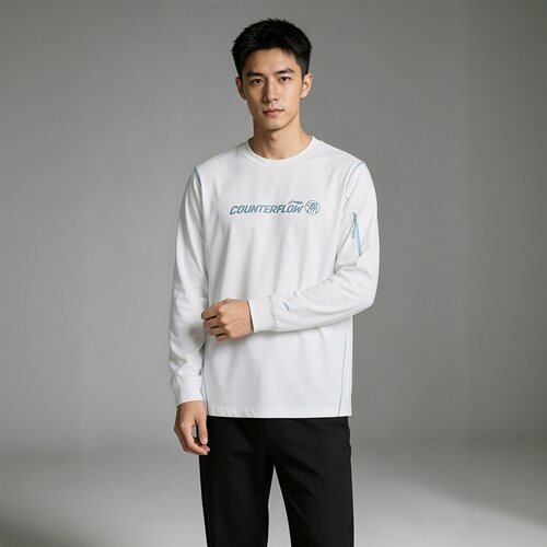 李宁户外男子圆领速干