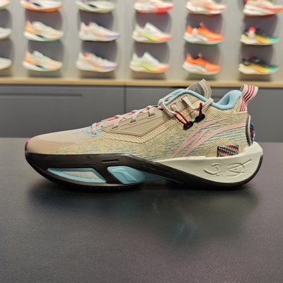 李宁2024新款裂变9男子韦德减震耐磨实战专业比赛篮球鞋ABPU003