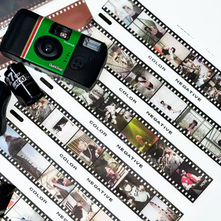 菲林实验室 反转制作彩色底片 一次性胶片相机冲洗扫描