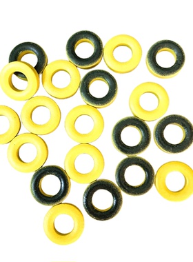 T40-6铁粉芯磁环 外径10mm 黄黑色磁环KT40-6 DT40-6