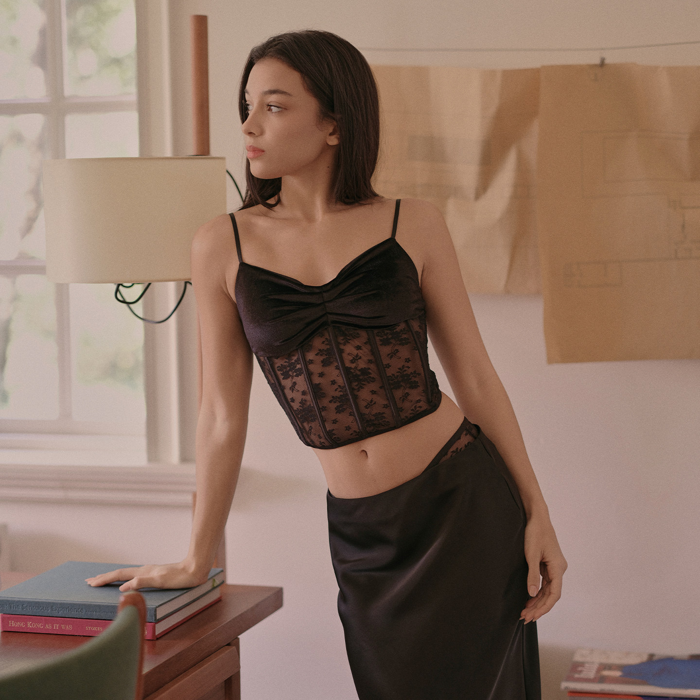 管阿姨C001性感复古蕾丝吊带胸衣套装丝绒带胸垫鱼骨内衣甜辣风,女士内衣/男士内衣/家居服,文胸套装,淘宝优惠券,粉丝福利购,淘宝优惠卷