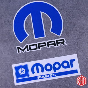 赞助商logo车贴吉普牧马人Jeep Mopar越野车贴纸改装汽车摩托车