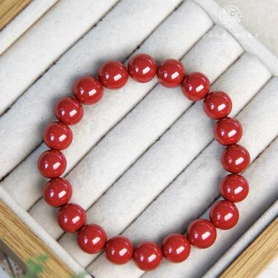 天然朱砂手链大颗粒红色特惠款