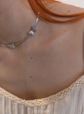 项链高级设计蝴蝶蛇形