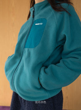 匡舟本色 日系户外复古mon*bell美*山 机能登山徒步内搭绒衣外套