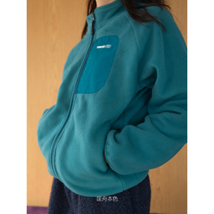 匡舟本色 日系户外复古mon*bell美*山 机能登山徒步内搭绒衣外套