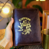 A7奇葩A6A5Slim活页真皮手账本简约复古经典 头层牛皮会议笔记本子