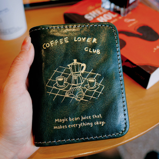 2026原创新品 coffee活页m5A7a6A5Slim真皮会议手帐多功能记录本子