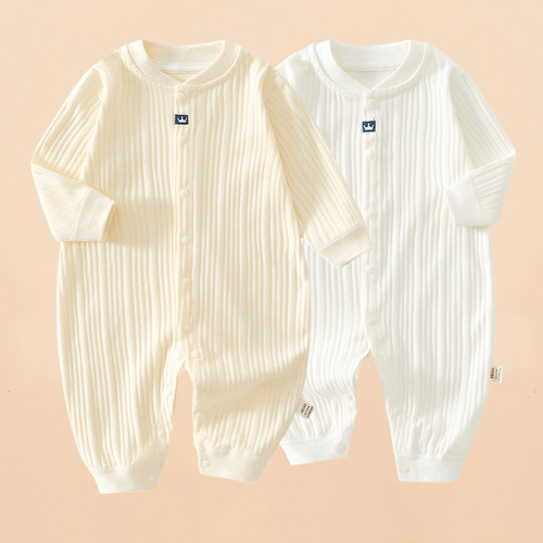 婴儿衣服春秋男女宝宝连体衣