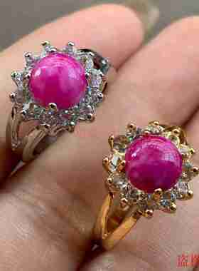 精选舒俱来戒指活口托苏纪石银