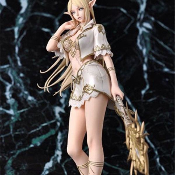 国产美少女 Lineage 天堂II 白精灵 女法师 1/7 盒装手办摆件礼物