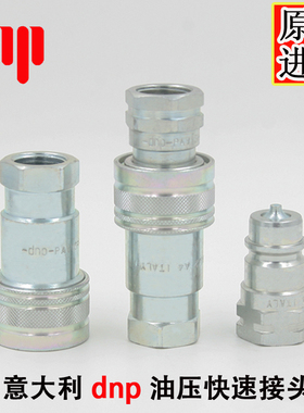 原装正品意大利DNP PAV 20F-G3/4 油压高压快速接头6分