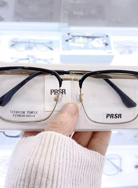 新款帕莎PRSR眼镜框PJ78039大脸眉毛全框女近视男可配镜片防蓝光