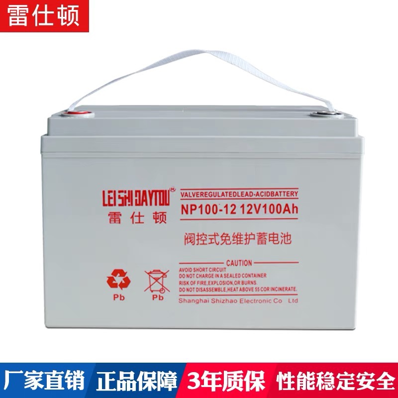 雷仕顿UPS电源用铅酸免维护蓄电池12V100AH/65AH/38AH/24AH/17AH
