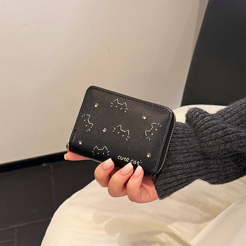 可爱卡包小巧防消磁多卡位证件包