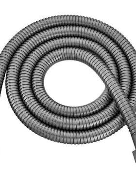 枪灰色不锈钢花洒喷头软管浴室沐浴水管洗澡管淋浴热水器配件通用