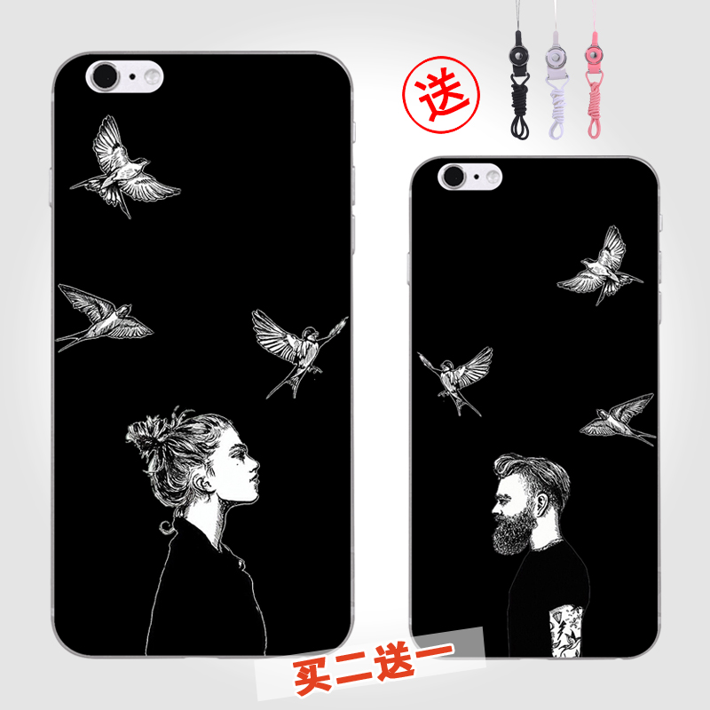 iPhone6SÊÖ»ú¿ÇplusÆ»¹û5seÈíÌ×´´Òâ¸öÐÔʱÉзÉÄñ´óÊåÇé¹ÒÉþdiy