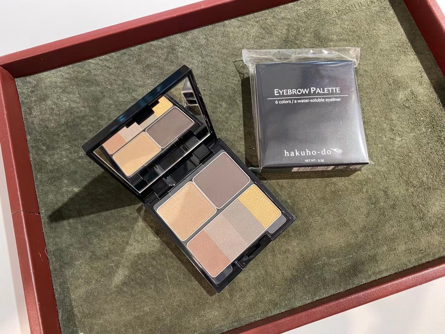 自然立体眉粉白凤堂多色