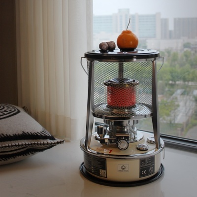 户外帐篷煤油炉自动熄火取暖炉野外煤油炉家用烧水取暖露营烧烤炉