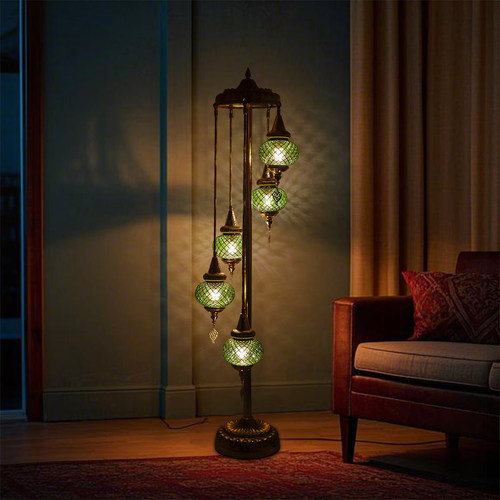 土耳其出口欧式复古落地灯