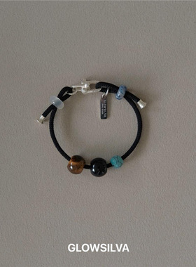 小众设计复古彩色手绳手链无性别