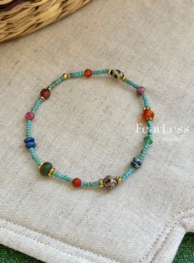 天然石串珠手链春夏叠戴手串配饰女小清新手串