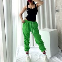 Europe and America ins super fire leisure sports Leggings loose high waist Jazz drawstring Harun dance fitness night running pants