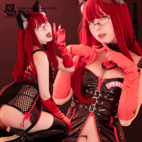 palolicos原创护士服漆皮二次元