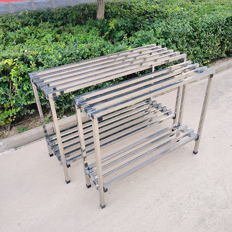 不锈钢多层花架置物架