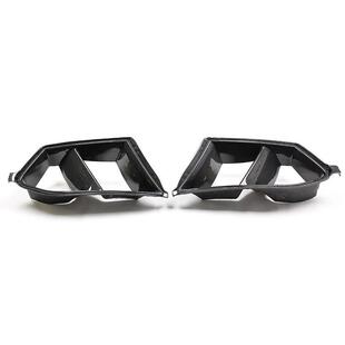 适用宝马M3M4干碳纤维包围碳纤维前杠风口MP套件进气G80G82一对装