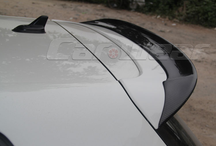 高尔夫6GTI尾翼压翼顶翼