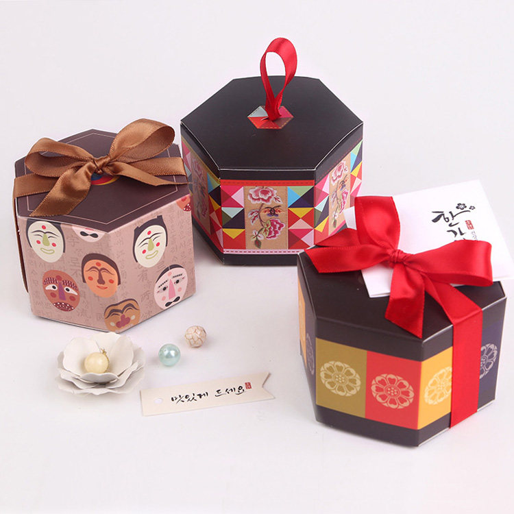Chinese style tradition festival Mid-Autumn Festival Moon Cake biscuit packing Six corners Carton auspicious colour Gift box Can be customizedin the Festive supplies/Gift , Sugar Box/Sugar Box Accessories  category - from Buy2taobao.com to provide professional Taobao agent buy service