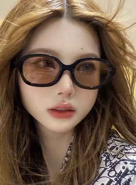 2026新款显白茶色防晒墨镜女高清尼龙镜片UV400防紫外线太阳眼镜