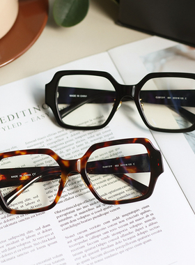 赵露思机场私服同款眼镜框女素颜神器镜架板材材质可配近视镜片