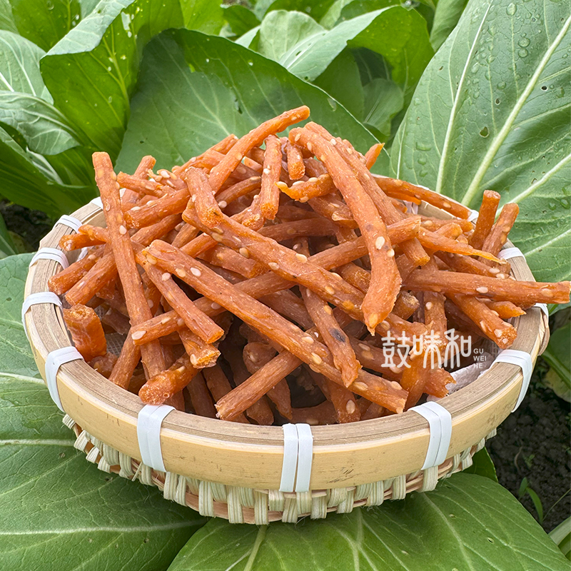 芝麻番薯条 江西铜鼓农家手工制作红薯干地瓜条有糖香甜磨牙零食