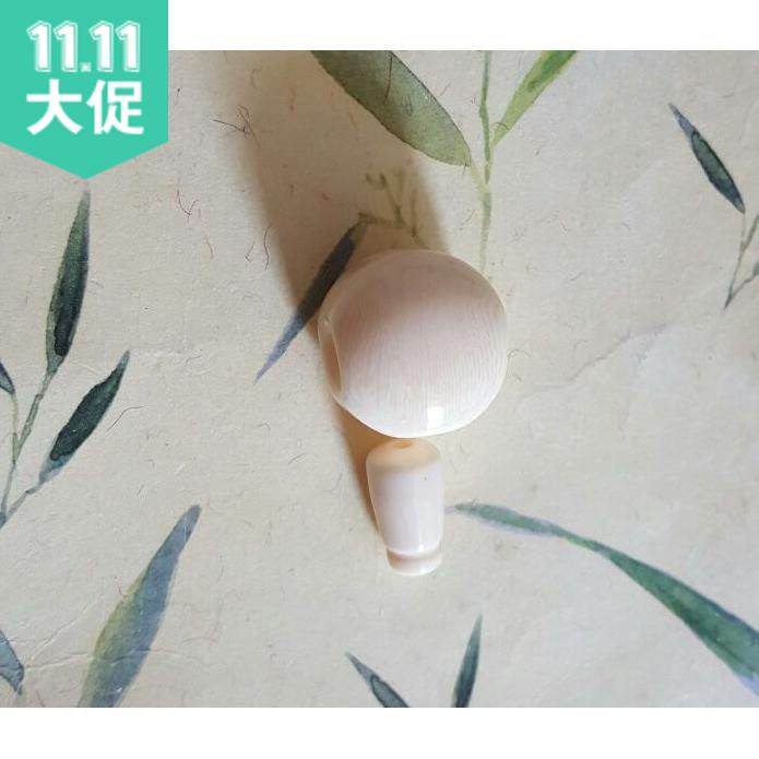 diy天然白色吊坠时尚风佛塔特价